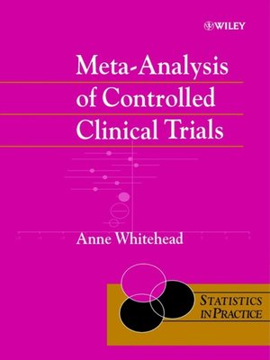 cover image of Meta-Analysis of Controlled Clinical Trials